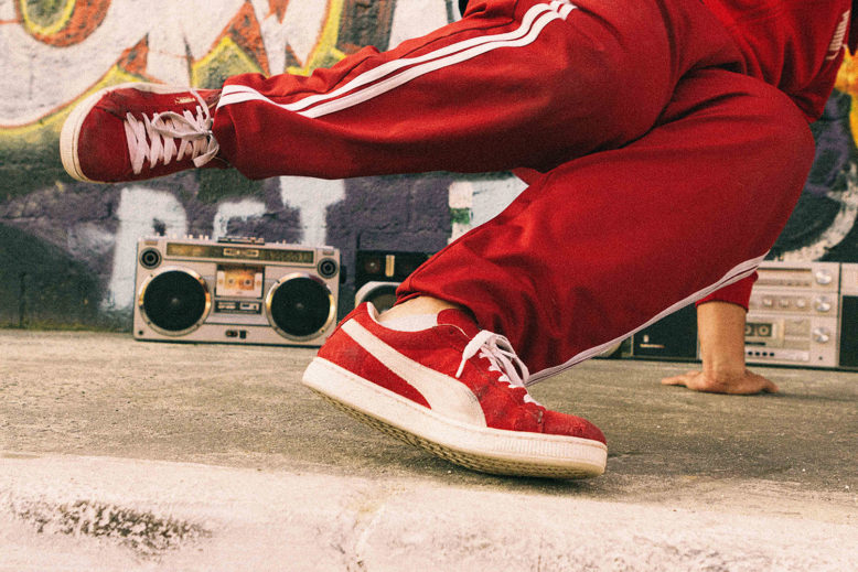 Puma bboy clearance red