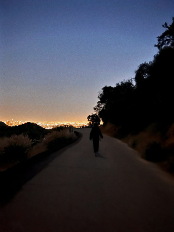 Trail for the Hollywood sign