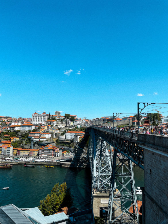 Rio Douro and Ponte Luís I view